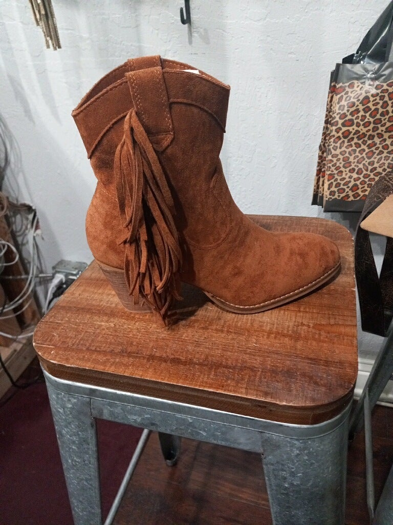 Beast hotsell fringe booties